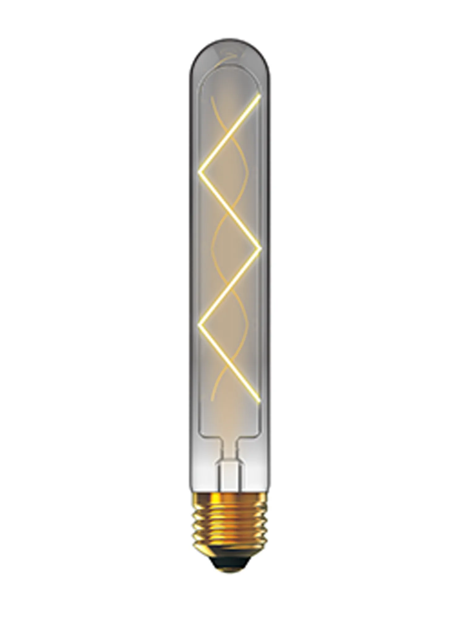 Classic Deco Tubular Z 185mm 4W E27 Dimmable 4000K 300lm